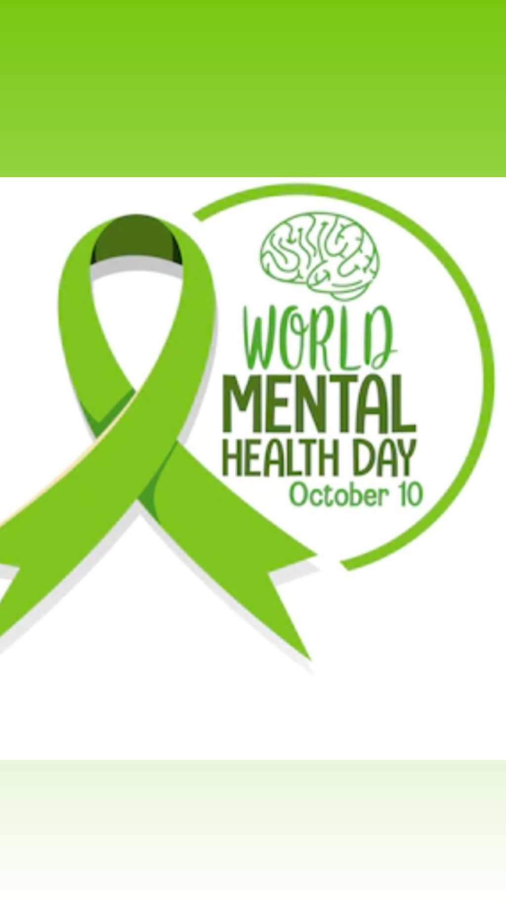 World Mental Health&nbsp;Day!